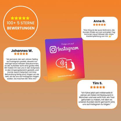 Instagram Aufsteller Pro - Follower in 3 Sekunden