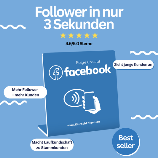 Facebook Aufsteller