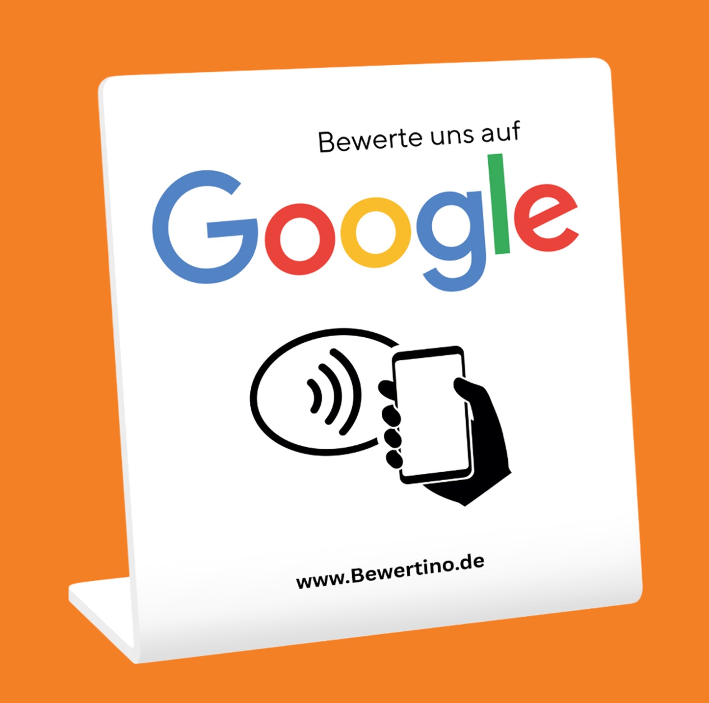 Google Aufsteller Pro Bewertungen in 3 Sekunden