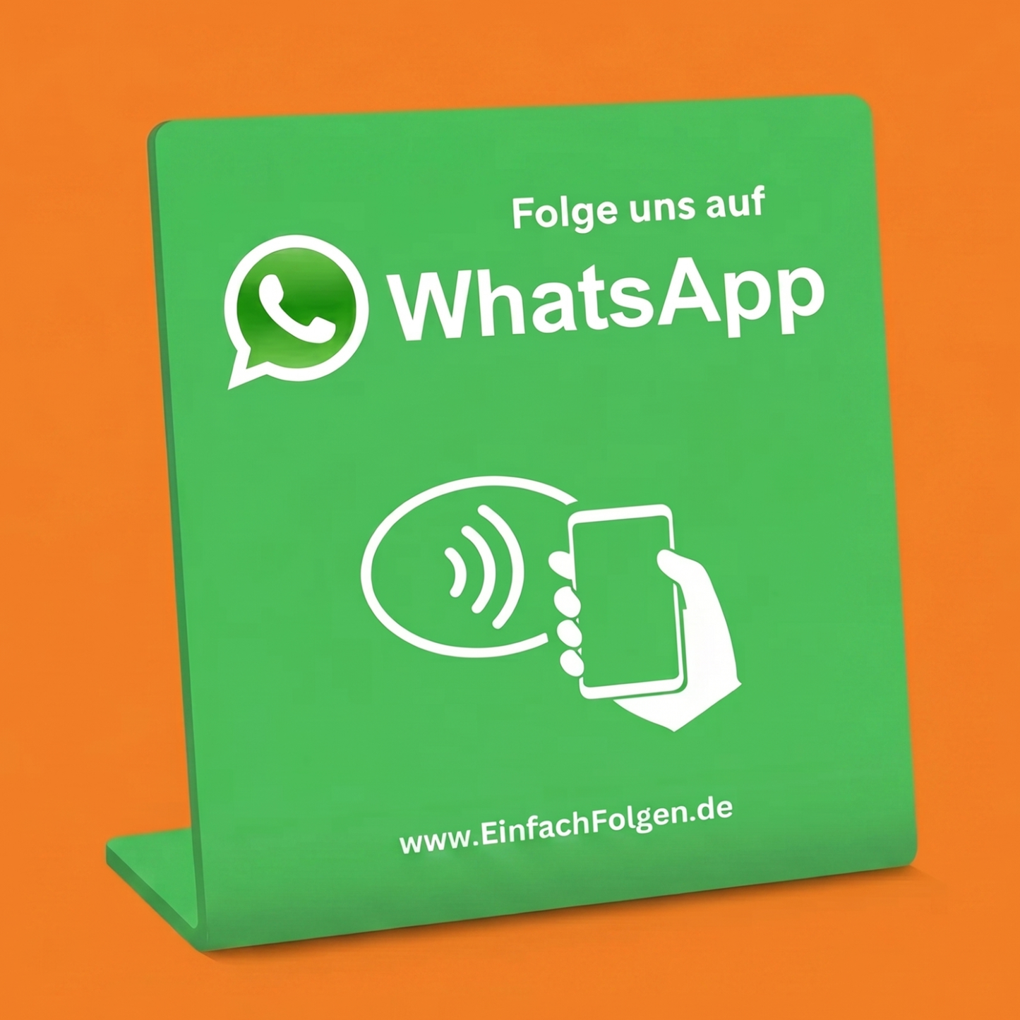 WhatsApp Aufsteller Pro